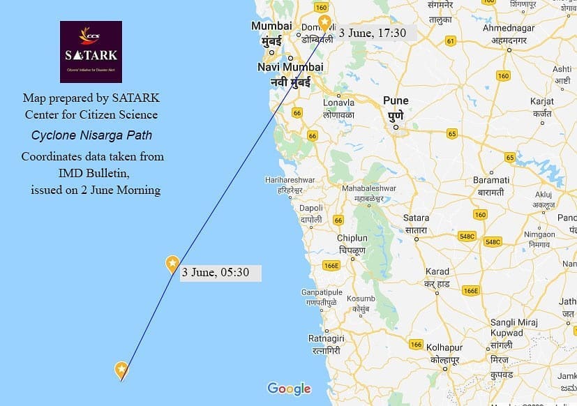 cyclone nisarga in mumbai