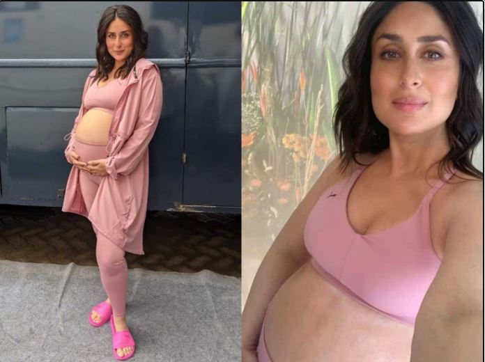 Kareena Kapoor : ‘बेबो’ करीनानं शेअर केला खास फोटो ! दाखवलं ‘बेबी बंप’