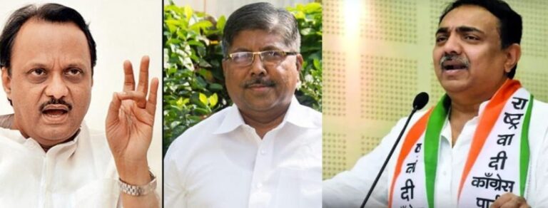 Jayant Patil gave a clear reply to Chandrakant Patil who criticized Ajit Pawar