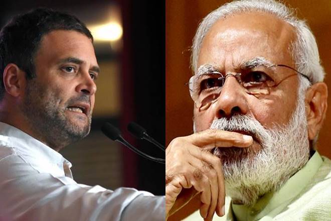 Rahul Gandhi criticizes Modi over Central Vista project