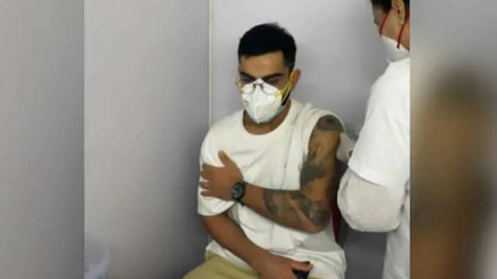 Virat Kohli takes first dose of corona vaccine, special message for fans after vaccination