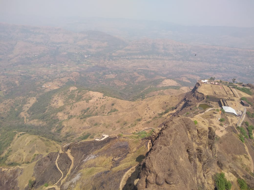 Ropeway will be available at Rajgad fort
