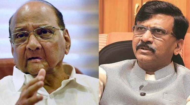 Why did Sharad Pawar Shiv Sena away from the meeting?