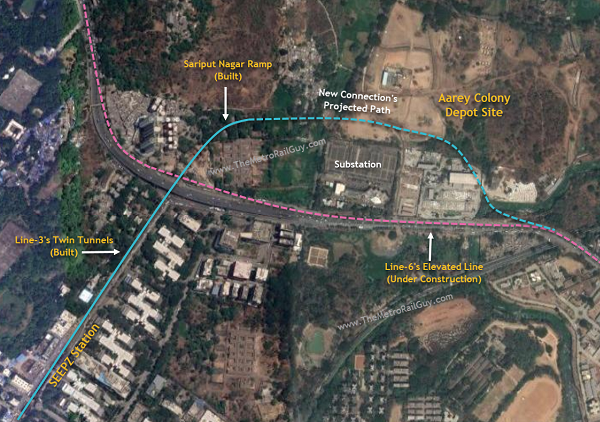 Uddhav Thackeray Goregaon hilly area for metro car shed