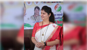 rupali chakankar completed 2 years ncp state president