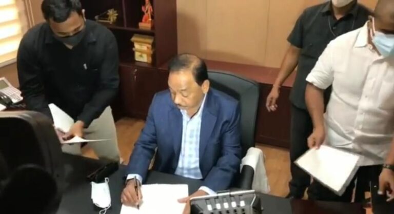 Narayan Rane took over as Union Minister