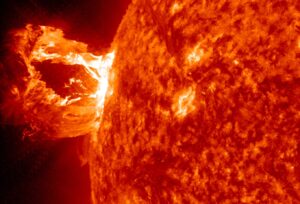 A solar storm is approaching Earth