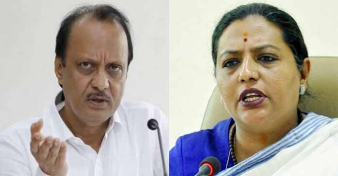 Yashomati Thakur is angry with Ajit Pawar