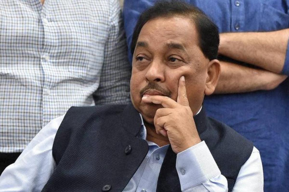 Narayan Rane was sworn in as a minister calamity befell him