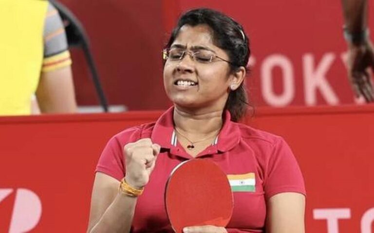 Table tennis player Bhavina Patel made history