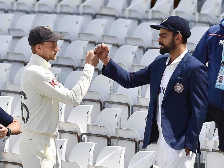 India v/s England test match will be held in next year