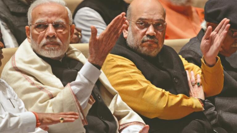 Shiv sena criticizes Narendra Modi and Amit Shah