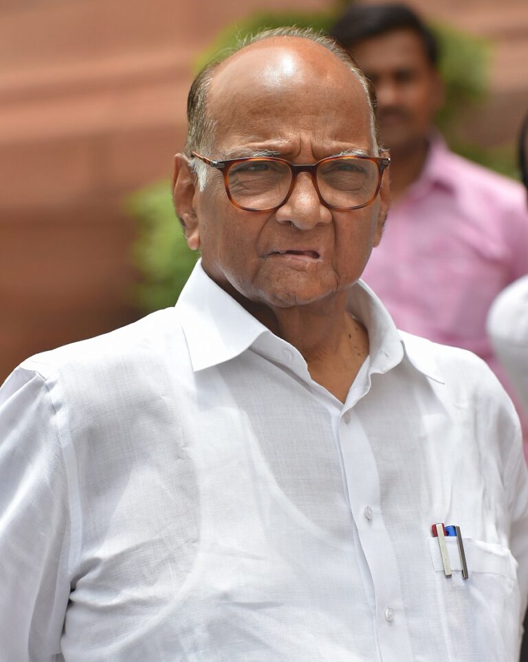 Sharad Pawar: Criticism of Nilesh Rane in a special style