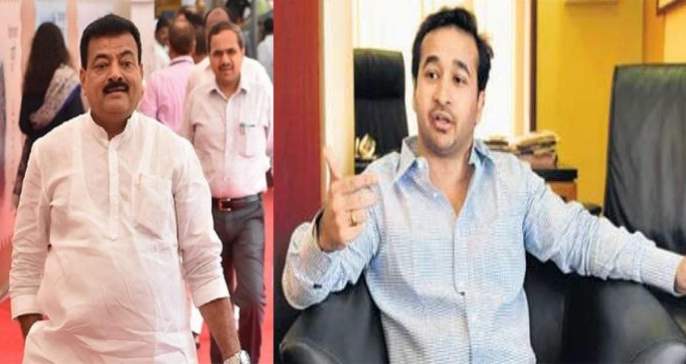 Bhaskar Jadhav and Nitesh Rane clashed again in the assembly