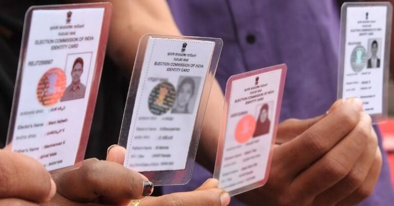 Voting cards will be linked to Aadhaar soon