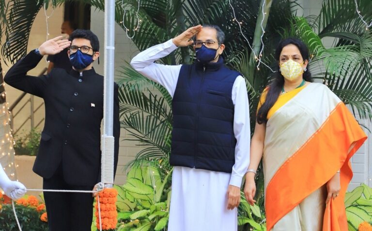 CM Uddhav Thackeray hoisted the National Flag in Mumbai