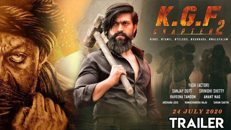 KGF Chapter 2 poster for the audience