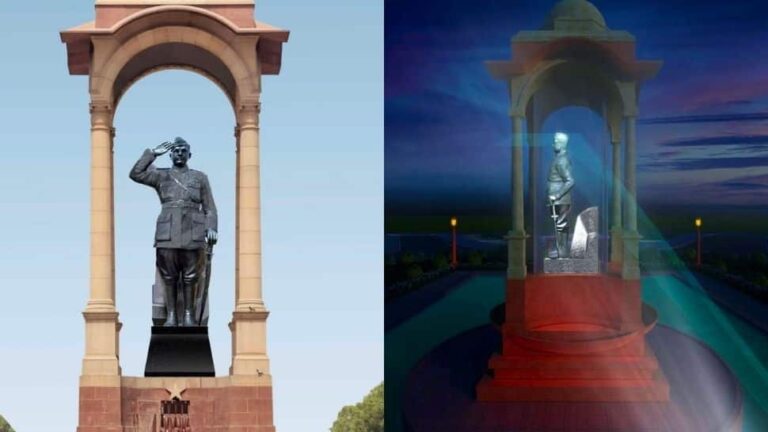 Subhash Chandra Bose, 'magnificent' statue will be installed at India Gate