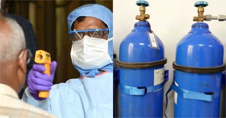 Oxygen tanks are mandatory in hospitals more than 30 beds