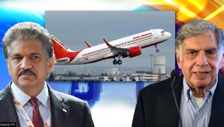 Anand Mahindra congratulates Tata Group for Air India