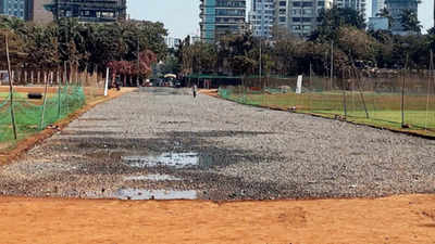 MNS against Shiv Sena while renovation of Shivaji Park is underway