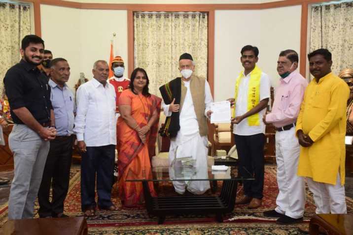 Yashwant Brigade, the delegation met the Governor 