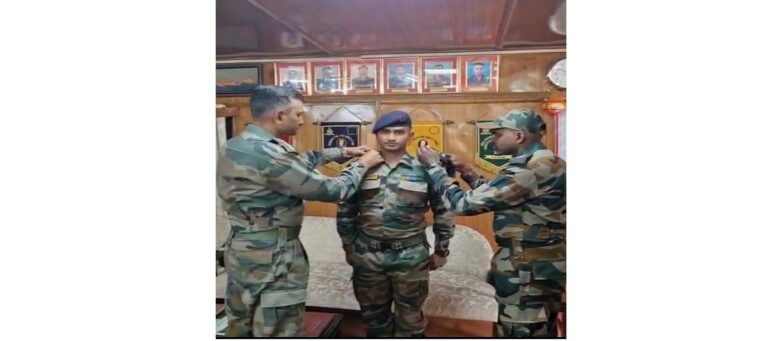Bhushan More of Sangamner elected as Lieutenant Colonel