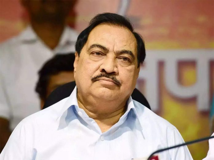 'Eknath Khadse' defeated the opponents