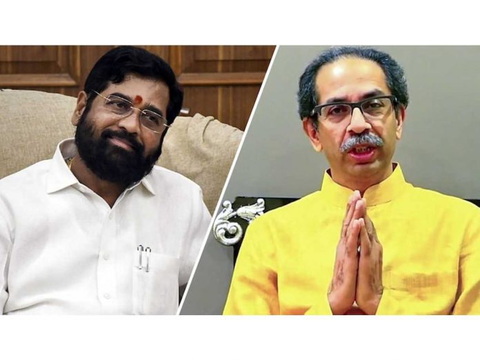 Eknath Shinde and Uddhav Thackeray speech updates