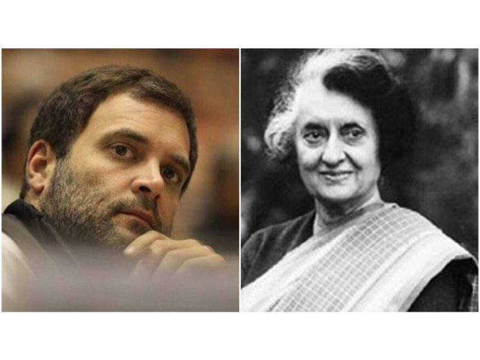 Rahul Gandhi's emotional tweet on Indira Gandhi's death anniversary