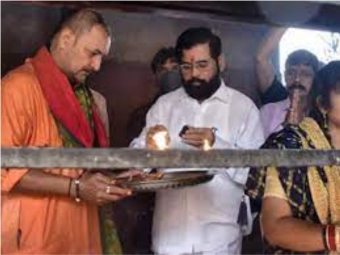 Eknath Shinde visit Kamakhya devi