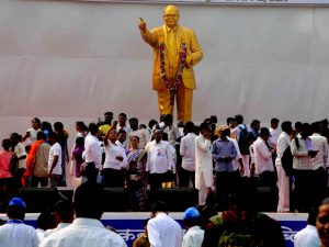 Babasaheb Ambedkar's death anniversary at Chaityabhoomi