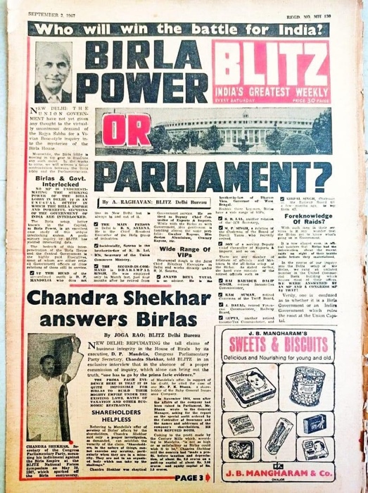 Blitz India Birla Power Whose Government In The Country Modi or Adanis