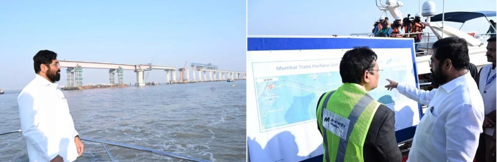 Sewri Nhava Sheva Mumbai Trans Harbour Link मुंबई ट्रान्स हार्बर लिंक 