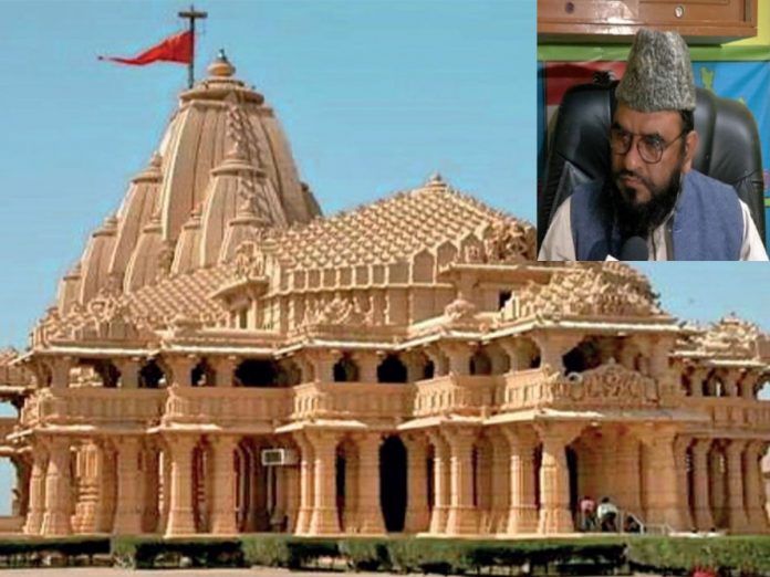 Ghazni demolished the Somnath temple because people complained