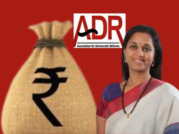 ADR reports Lok Sabha MPs elected three terms has increased by 286 percent wealth