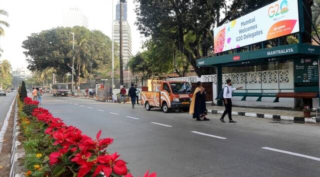 Mumbai's streets glittering for G20 summit
