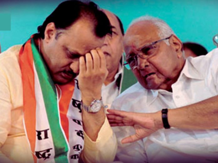 Ajit Pawar is suspect but MVA leaders are confused