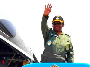President Draupadi Murmu traveled in a Sukhoi fighter plane