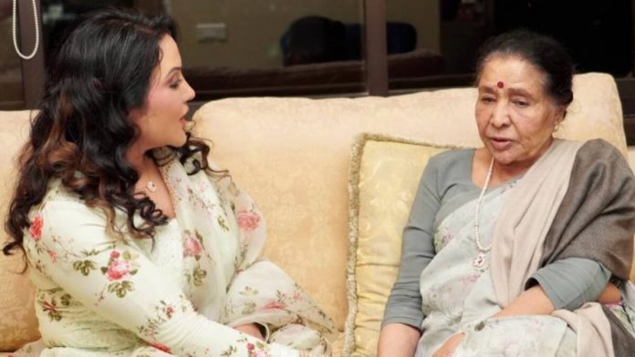 Amruta Fadnavis took music lessons from Asha Bhosle