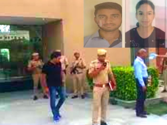 shoots dead female classmate, Student kills himself Shiv Nadar University Grader Noida