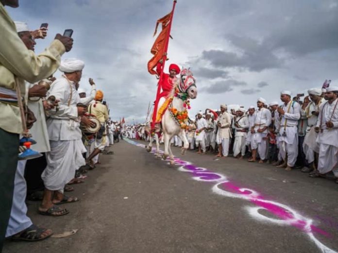 Today the ringan sohala of sant tukaram maharaj and sant nivruttimaharaj