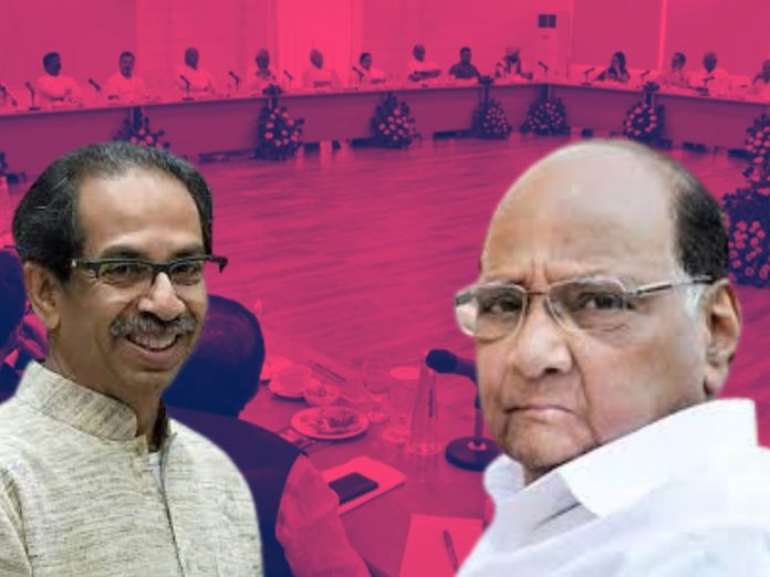 Sharad Pawar Uddhav Thackeray attends meeting in Patna Opposition parties united against BJP to fight 2024 Lok Sabha elections together