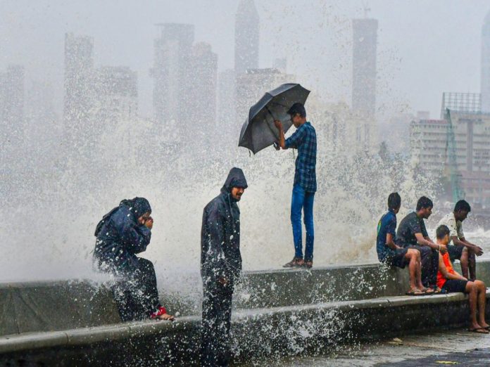 Orange alert for Mumbai Thane Palghar Warning from IMD