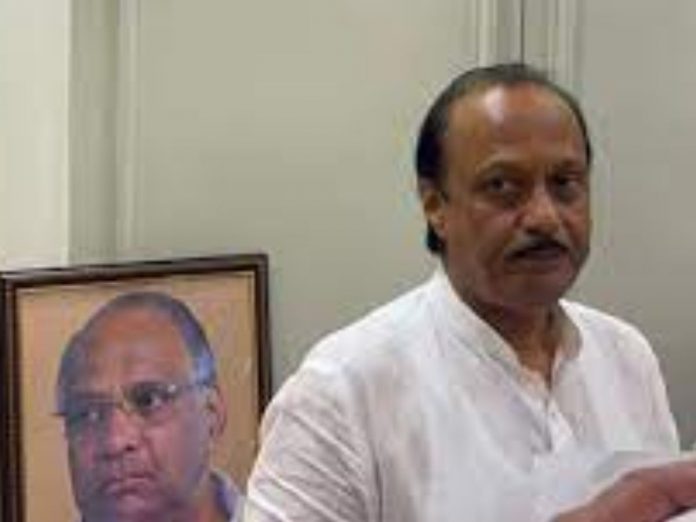 Sharad Pawar's photo appeared in Ajit Pawar's new office