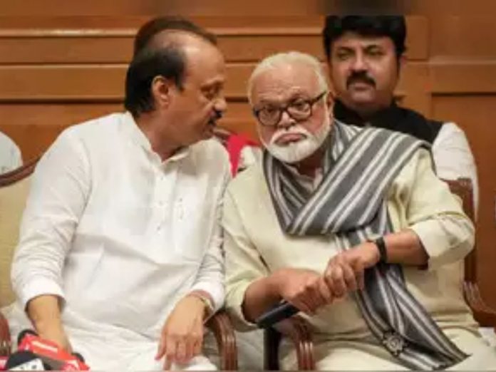 Ajit Pawar will support Chhagan Bhujbal After leaving Sharad Pawar's side