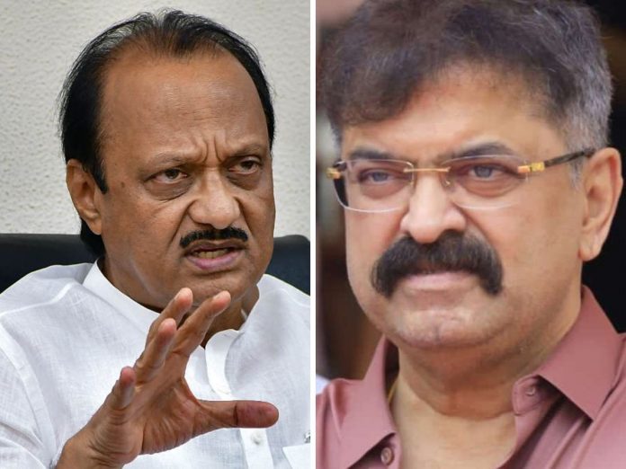 Sharad pawar choose jitendra awhad as opposition leader ajit pawar upset