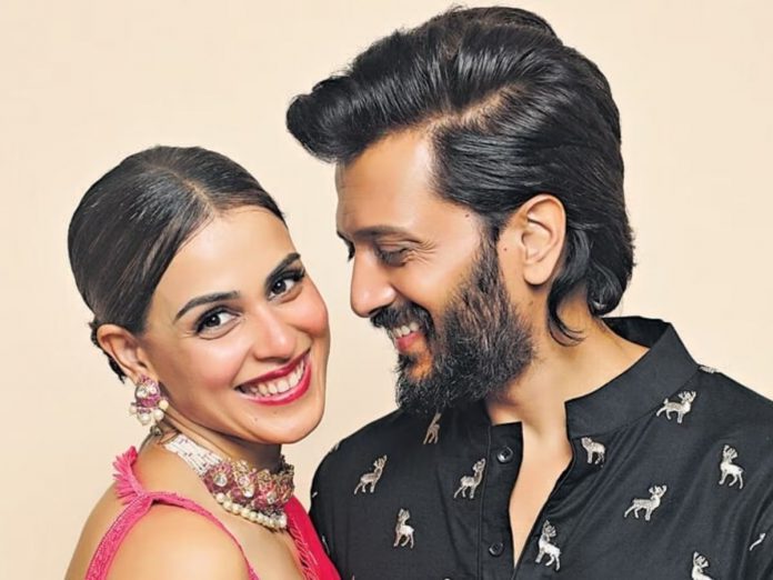Riteish deshmukh shared funny real of dreaming wife genelia Dsouza
