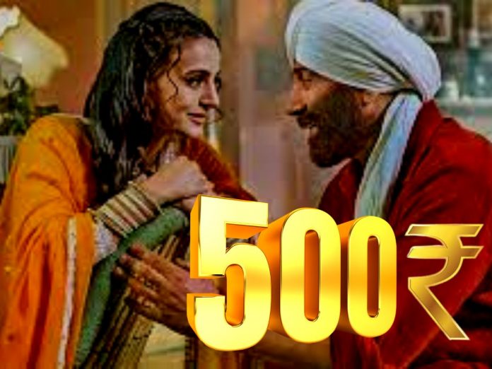 Sunny Deol-Amisha Patel Gadar 2 made another record of 500 crore earning box offIice