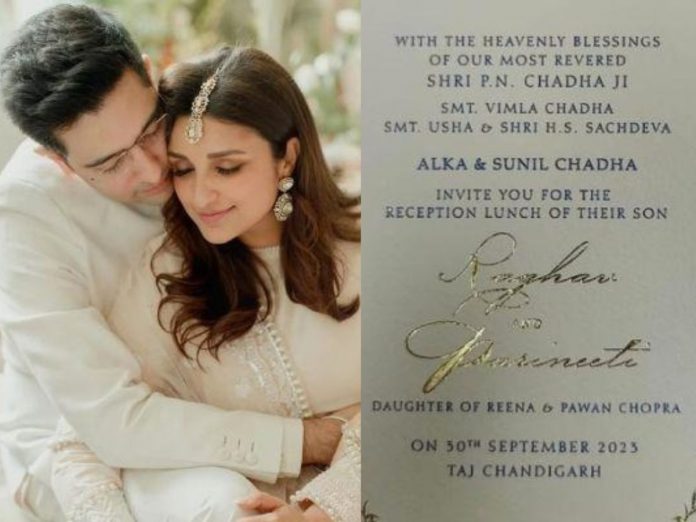 Raghav Chadha Parineeti Chopra Wedding Details